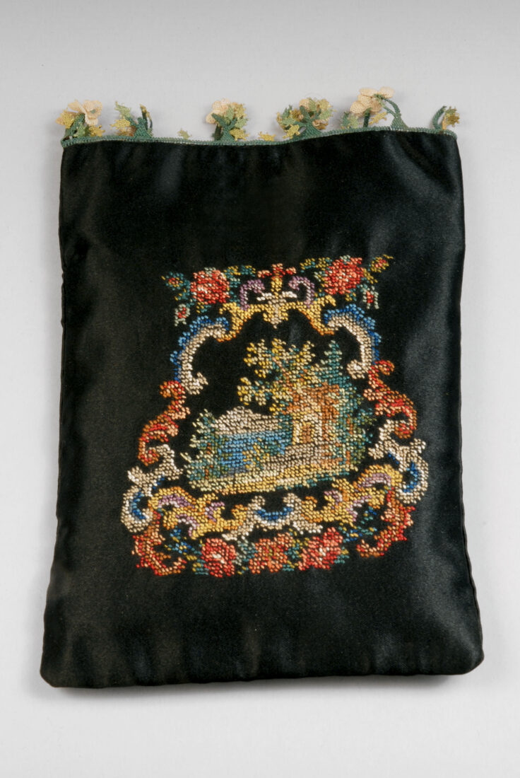 Bourse de Corporale Religieux Fil d'Or Broderie linge Sacred Art